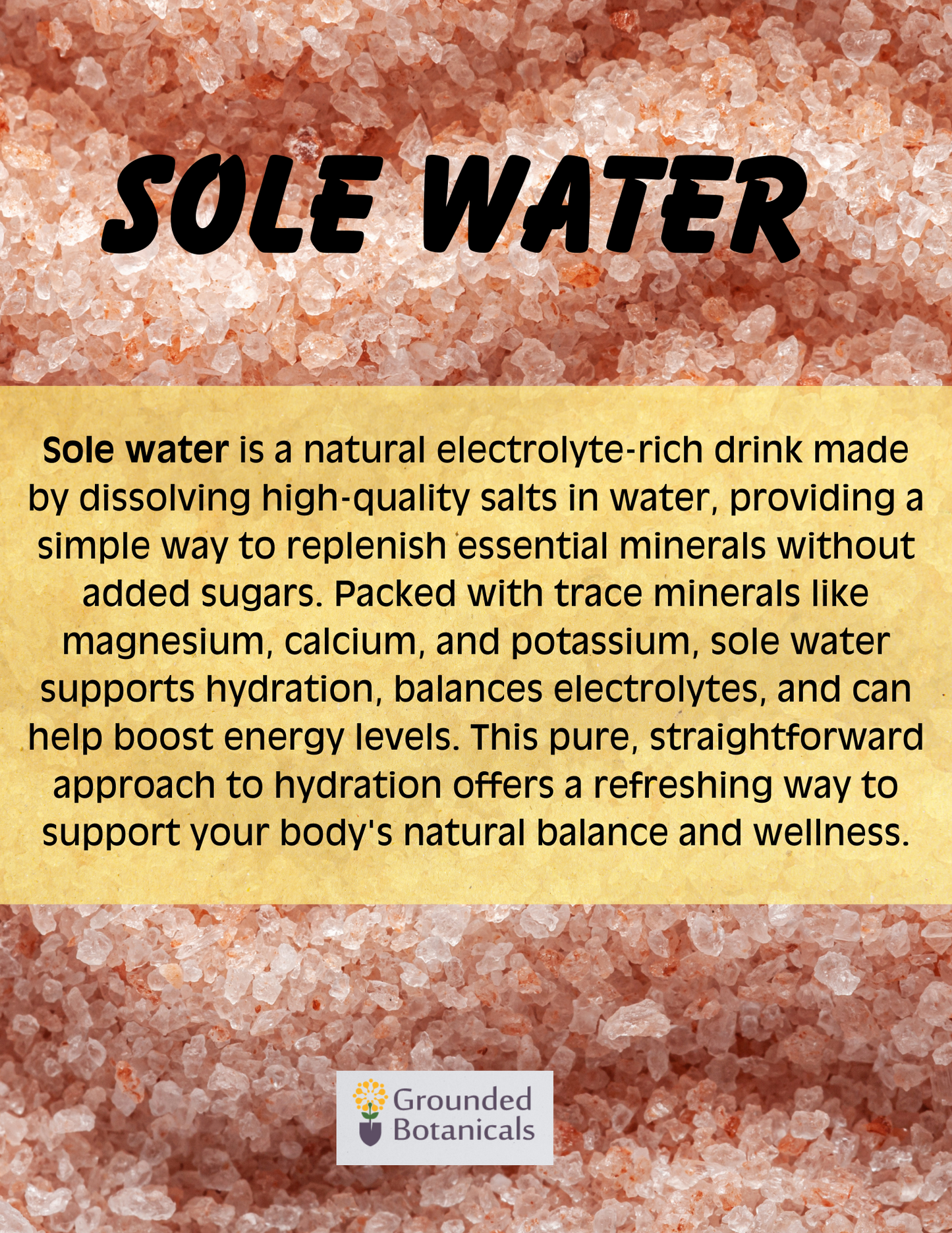 Sole Water