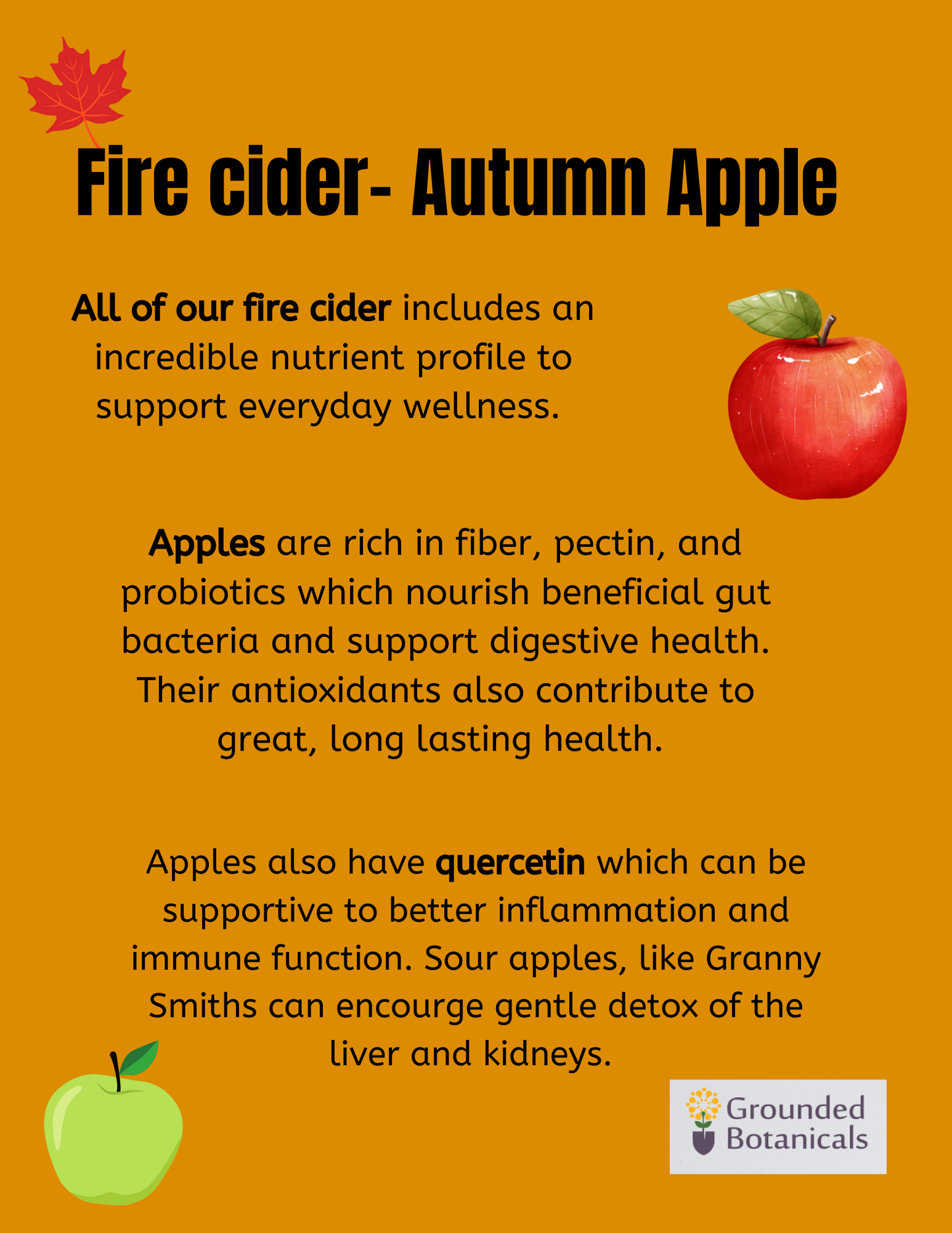 Fire Cider Autumn Apple